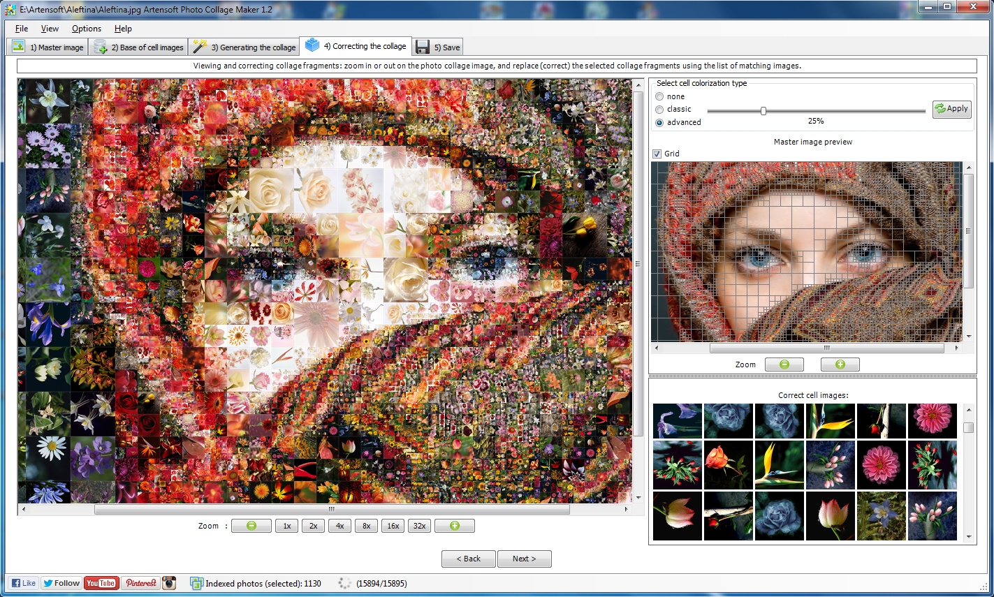 The difference between Photo Collage Maker and Photo Mosaic Wizard