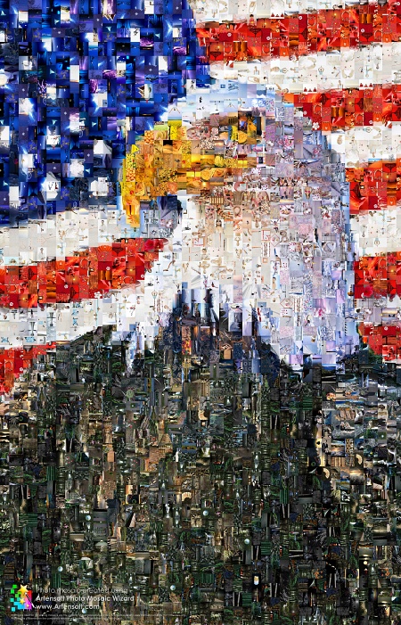Eagle Photo mosaic