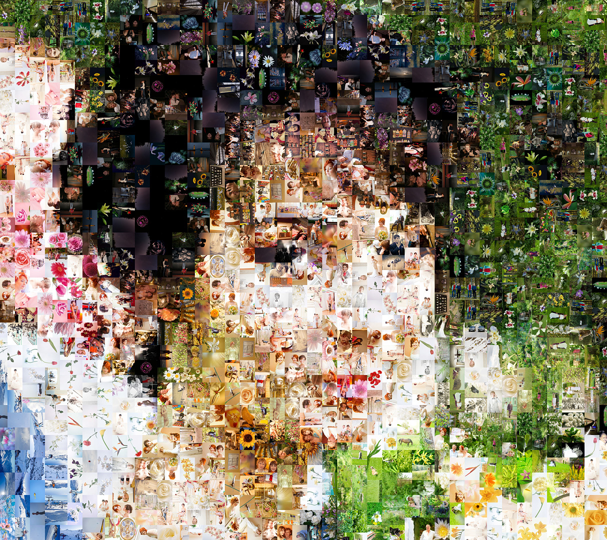 good quality photo mosaic